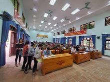 TỔ CHỨC PHIÊN GIAO DỊCH VIỆC LÀM XÃ NGA MY - HUYỆN PHÚ BÌNH NĂM 2020