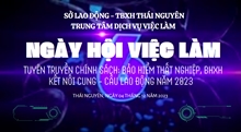 Tổ chức Ngày hội việc làm Kết nối cung - cầu lao động tỉnh Thái Nguyên năm 2023