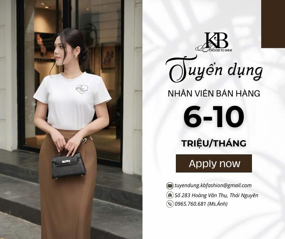 KB Thái Nguyên tuyển dụng nhân sự